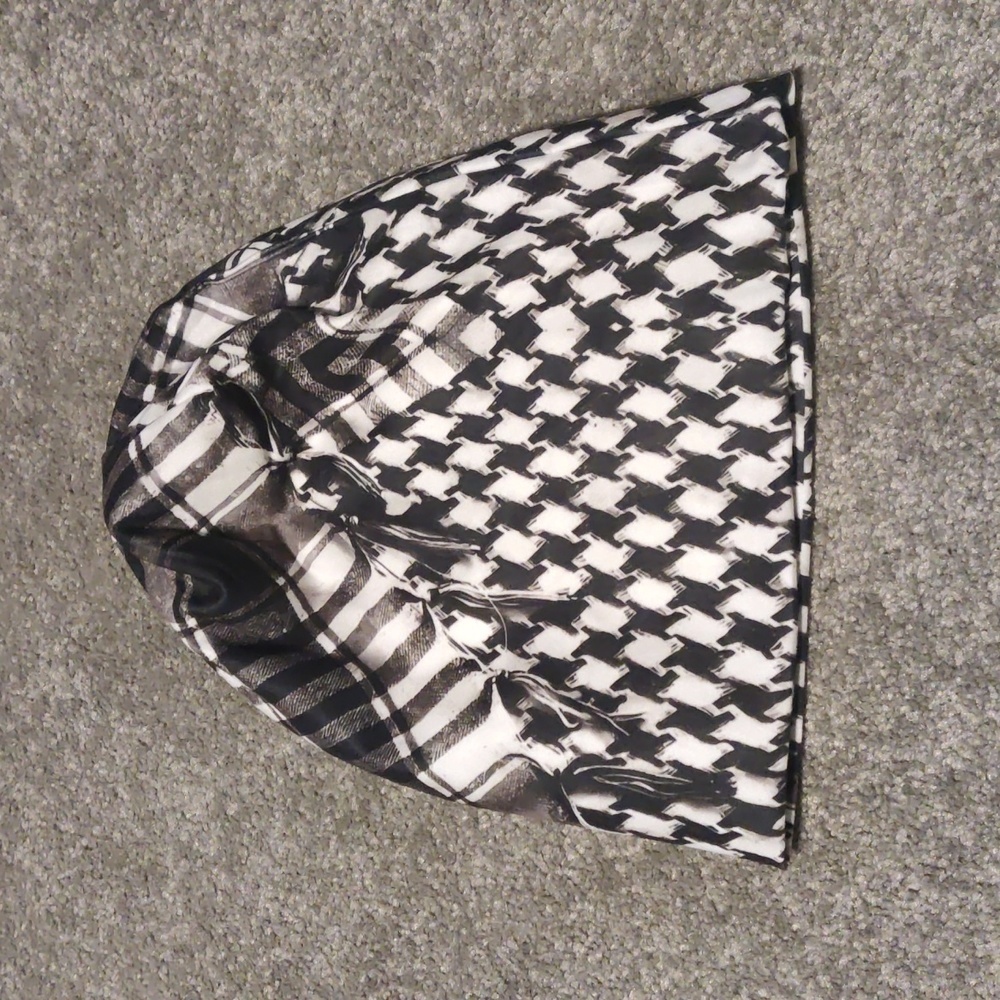 Palestinian Kefiyyeh Kufiya Shemagh Beanie Hat NEW NWT